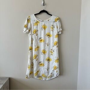 Abercrombie & Fitch-Floral Lightweight Short Summer Dress (Size:Small)